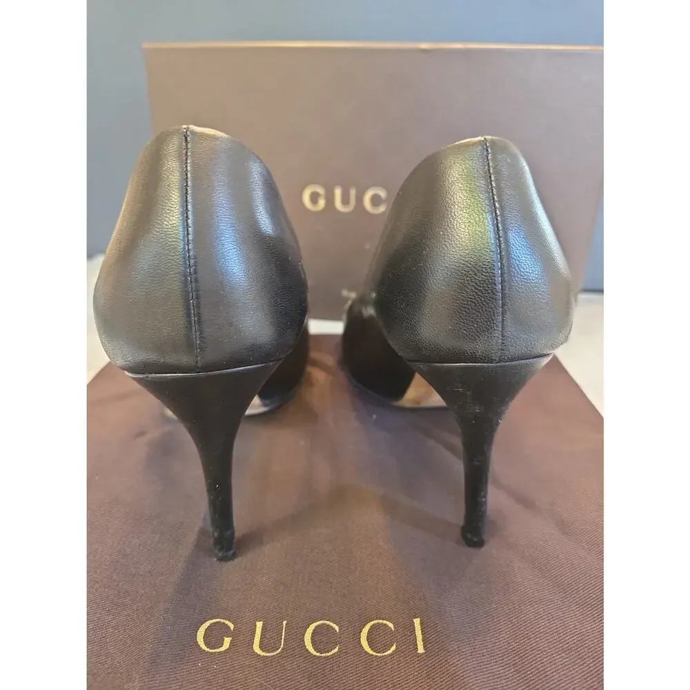 gucci heels 38.5